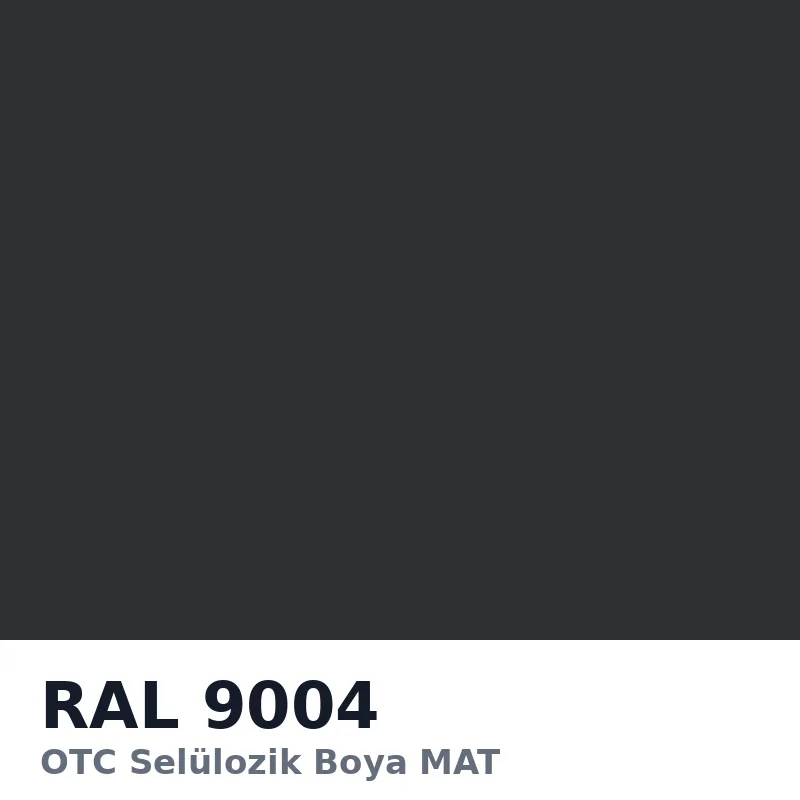 OTC Selülozik Boya MAT 15kg RAL9004