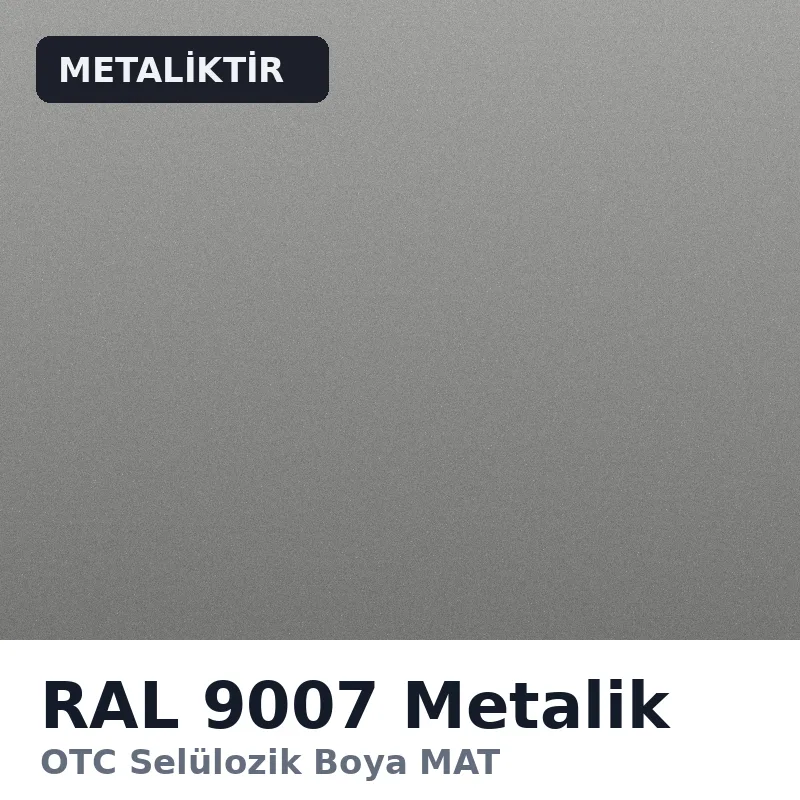 OTC Selülozik Boya MAT 15kg RAL9007