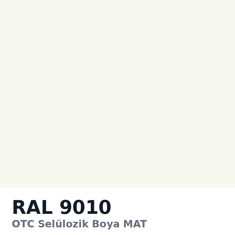 OTC Selülozik Boya MAT 15kg RAL9010