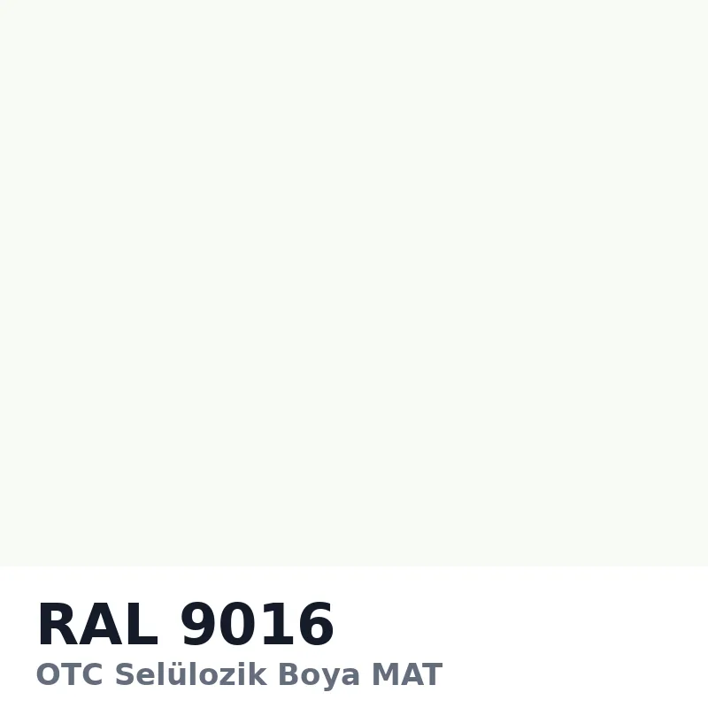 OTC Selülozik Boya MAT 15kg RAL9016