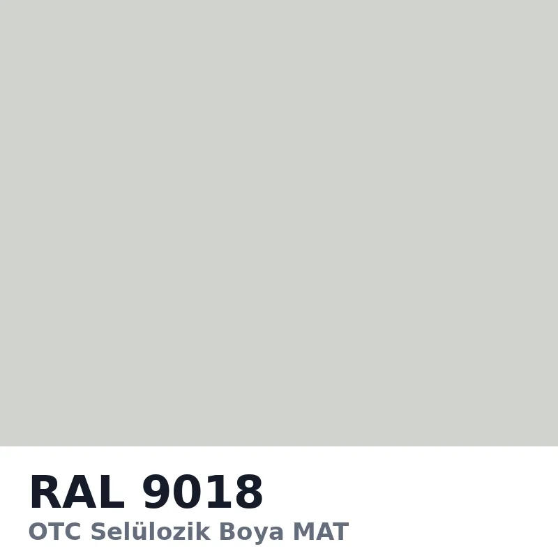 OTC Selülozik Boya MAT 15kg RAL9018