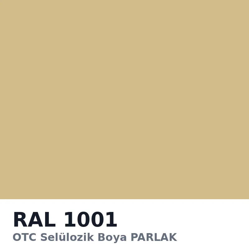 OTC Selülozik Boya PARLAK 18kg RAL1001