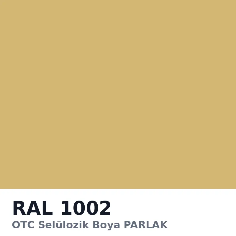 OTC Selülozik Boya PARLAK 18kg RAL1002