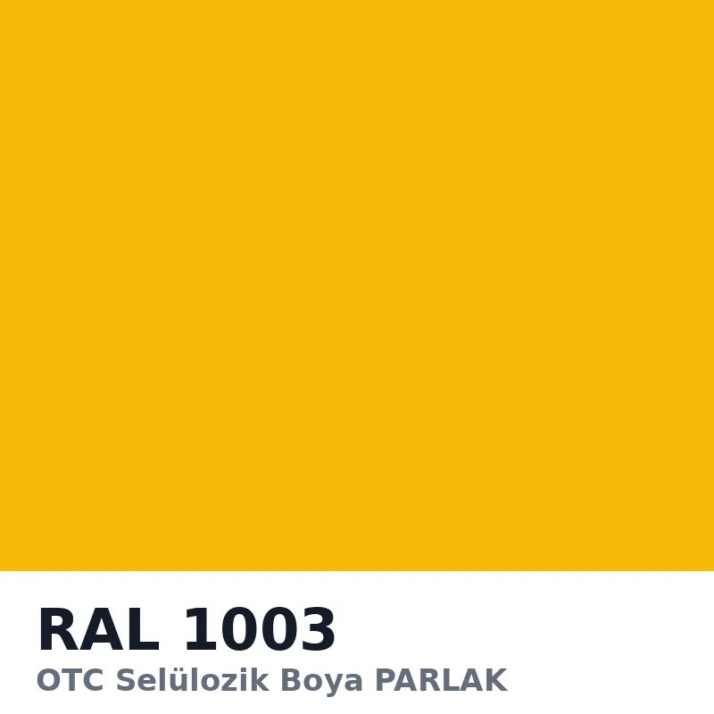 OTC Selülozik Boya PARLAK 18kg RAL1003