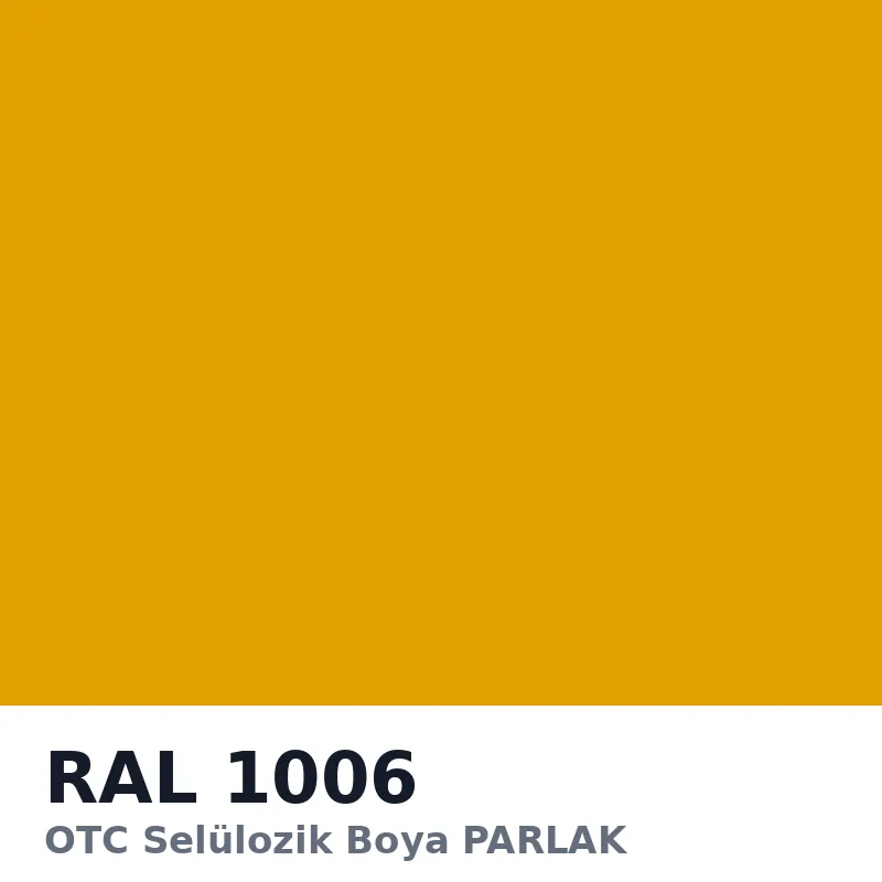 OTC Selülozik Boya PARLAK 18kg RAL1006