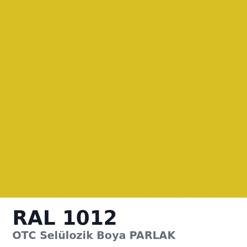 OTC Selülozik Boya PARLAK 18kg RAL1012