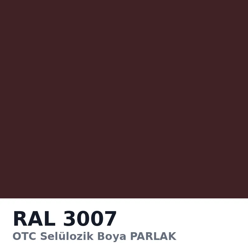 OTC Selülozik Boya PARLAK 18kg RAL3007