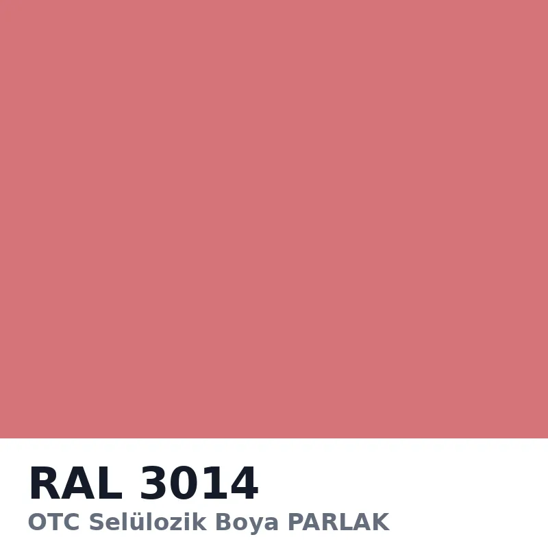 OTC Selülozik Boya PARLAK 18kg RAL3014