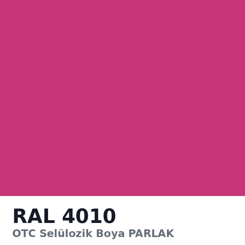OTC Selülozik Boya PARLAK 18kg RAL4010