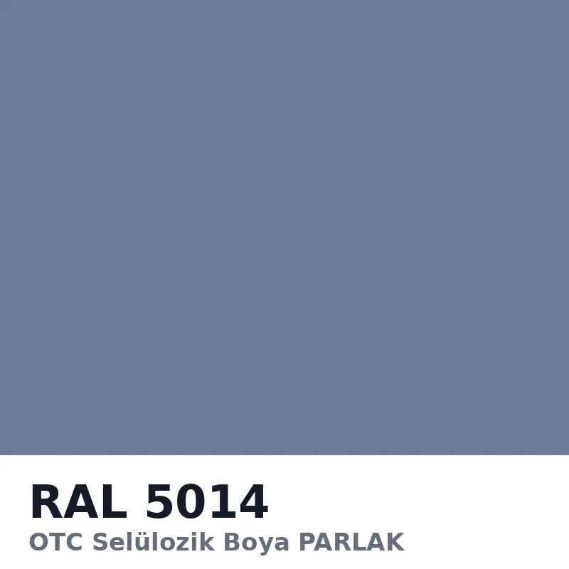 OTC Selülozik Boya PARLAK 18kg RAL5014