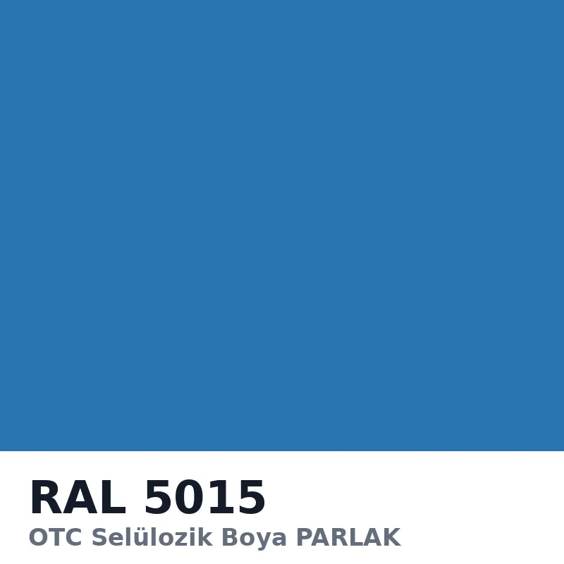 OTC Selülozik Boya PARLAK 18kg RAL5015