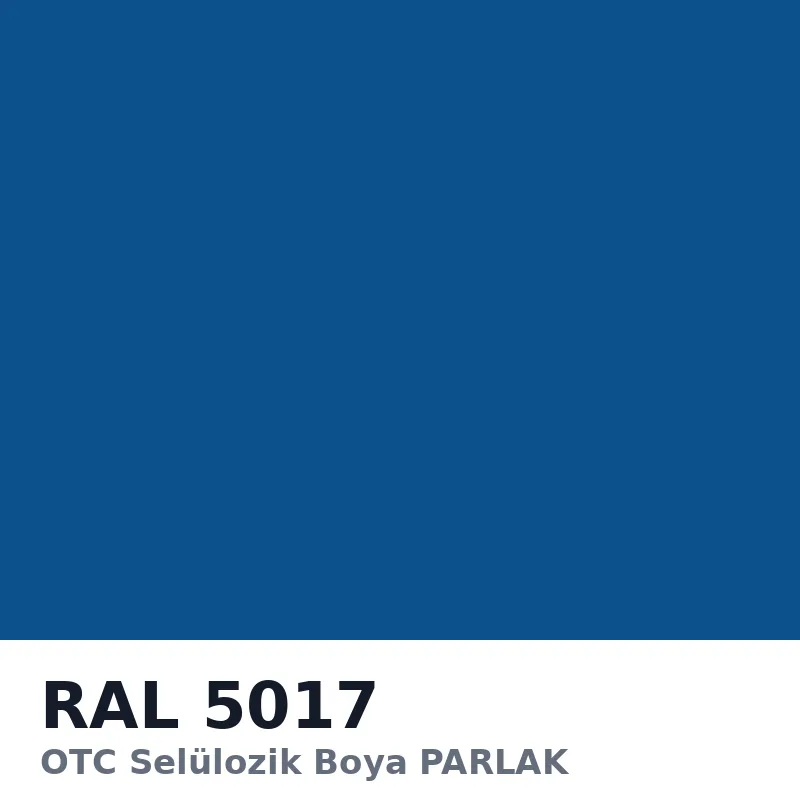 OTC Selülozik Boya PARLAK 18kg RAL5017