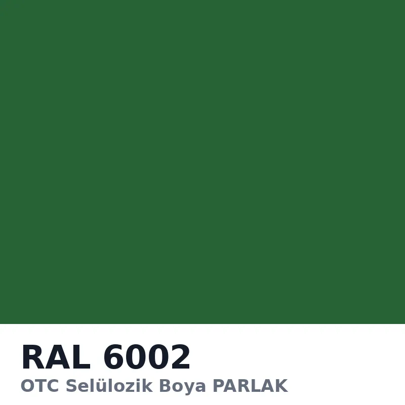 OTC Selülozik Boya PARLAK 18kg RAL6002