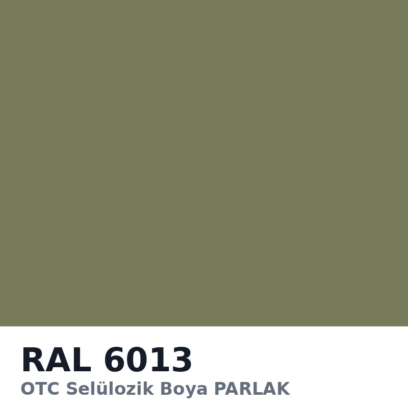 OTC Selülozik Boya PARLAK 18kg RAL6013