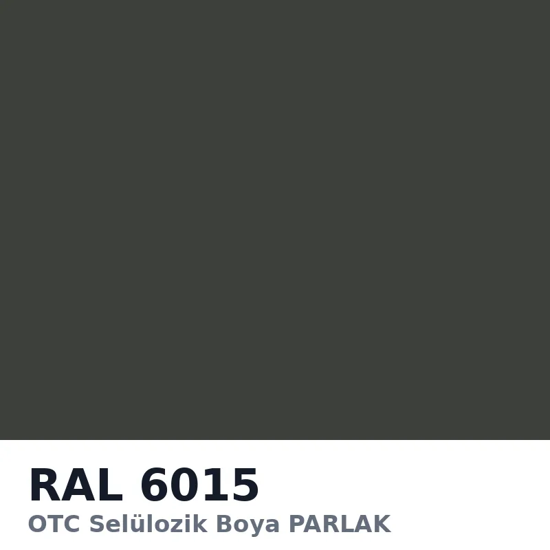 OTC Selülozik Boya PARLAK 18kg RAL6015