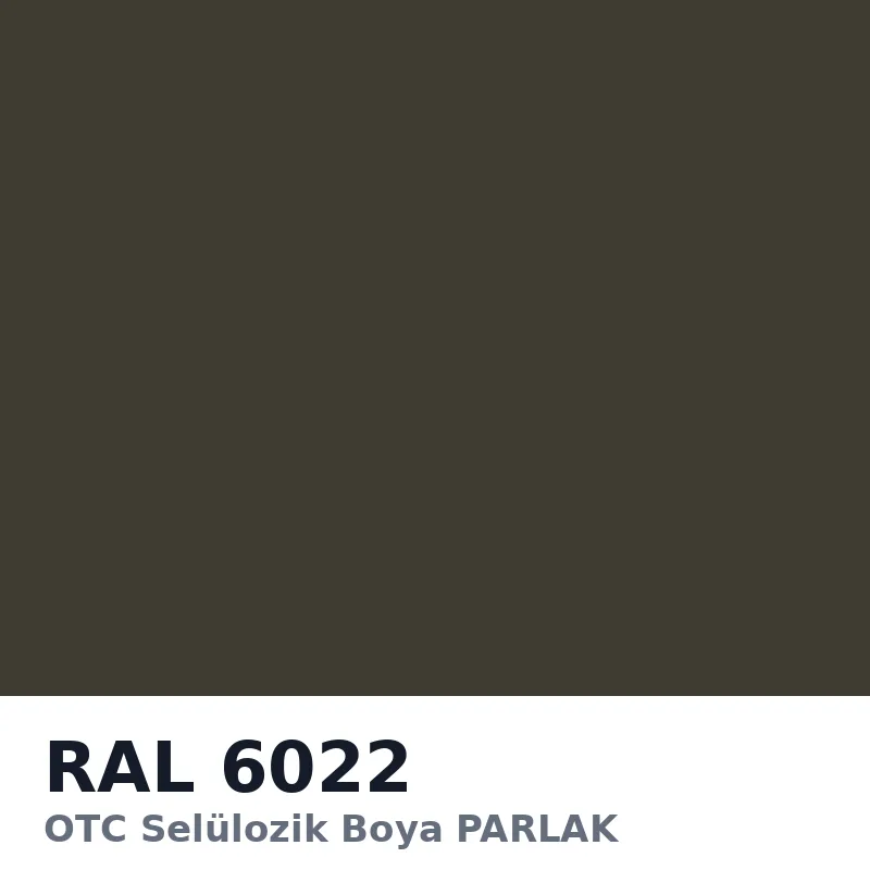 OTC Selülozik Boya PARLAK 18kg RAL6022