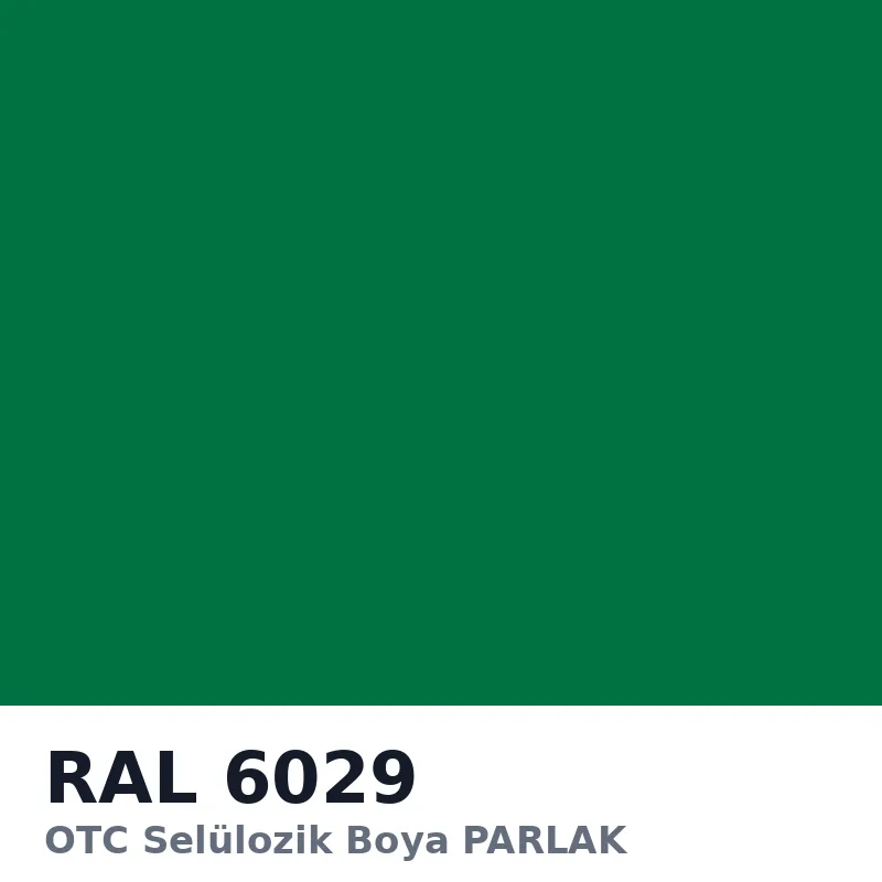 OTC Selülozik Boya PARLAK 18kg RAL6029