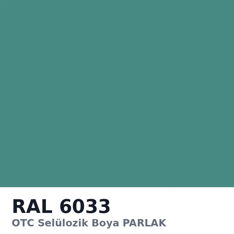 OTC Selülozik Boya PARLAK 18kg RAL6033