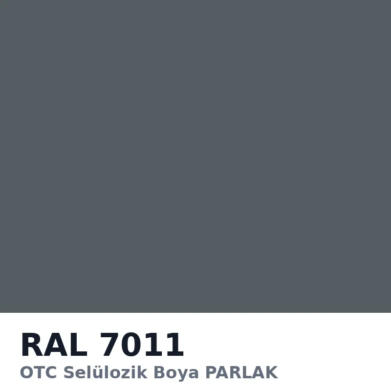 OTC Selülozik Boya PARLAK 17kg RAL7011