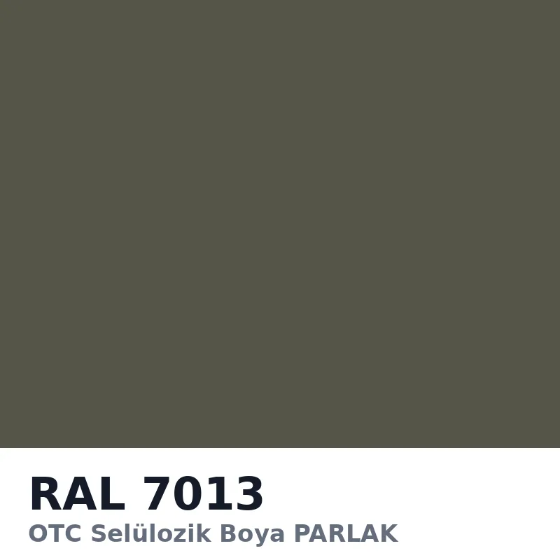 OTC Selülozik Boya PARLAK 18kg RAL7013