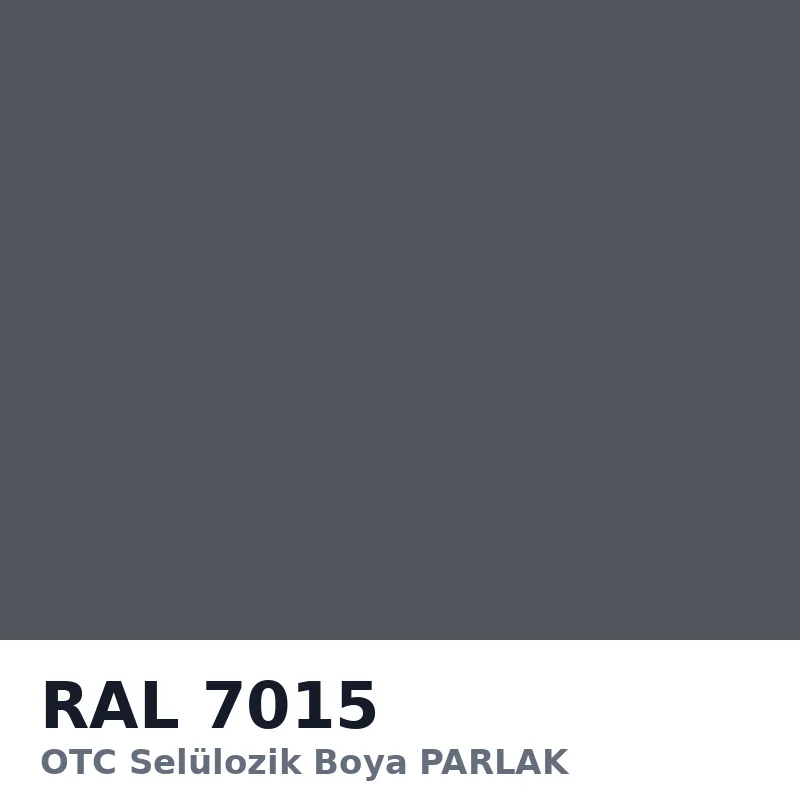 OTC Selülozik Boya PARLAK 18kg RAL7015