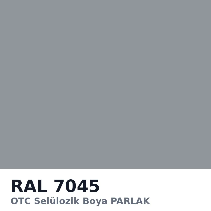 OTC Selülozik Boya PARLAK 18kg RAL7045
