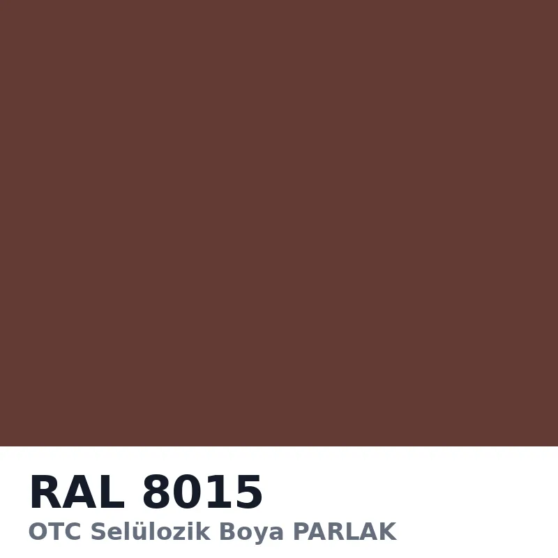 OTC Selülozik Boya PARLAK 18kg RAL8015
