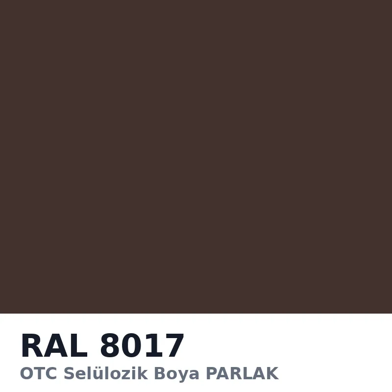 OTC Selülozik Boya PARLAK 18kg RAL8017