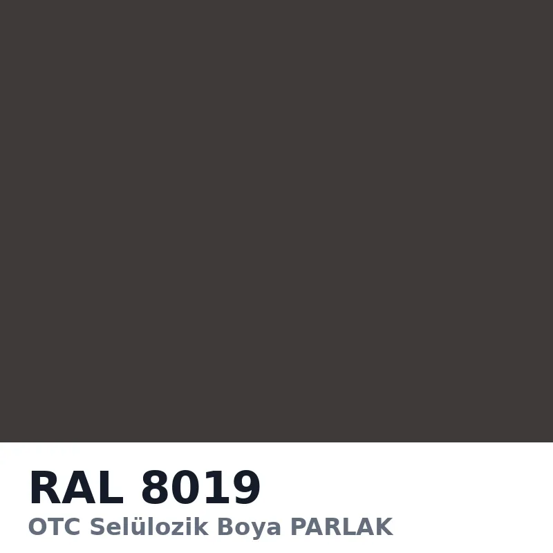 OTC Selülozik Boya PARLAK 18kg RAL8019