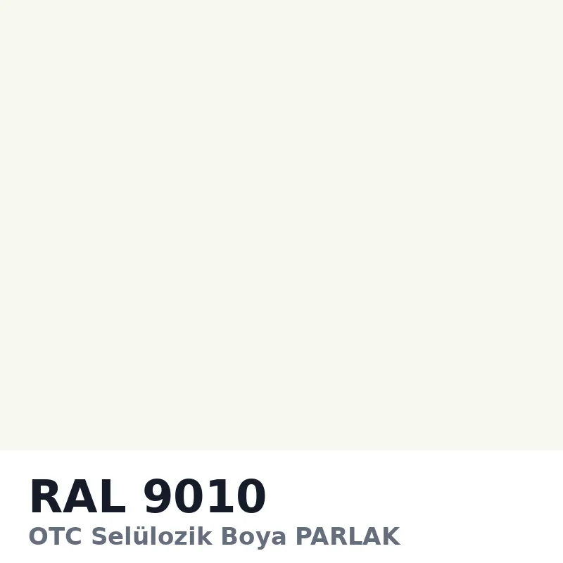 OTC Selülozik Boya PARLAK 18kg RAL9010