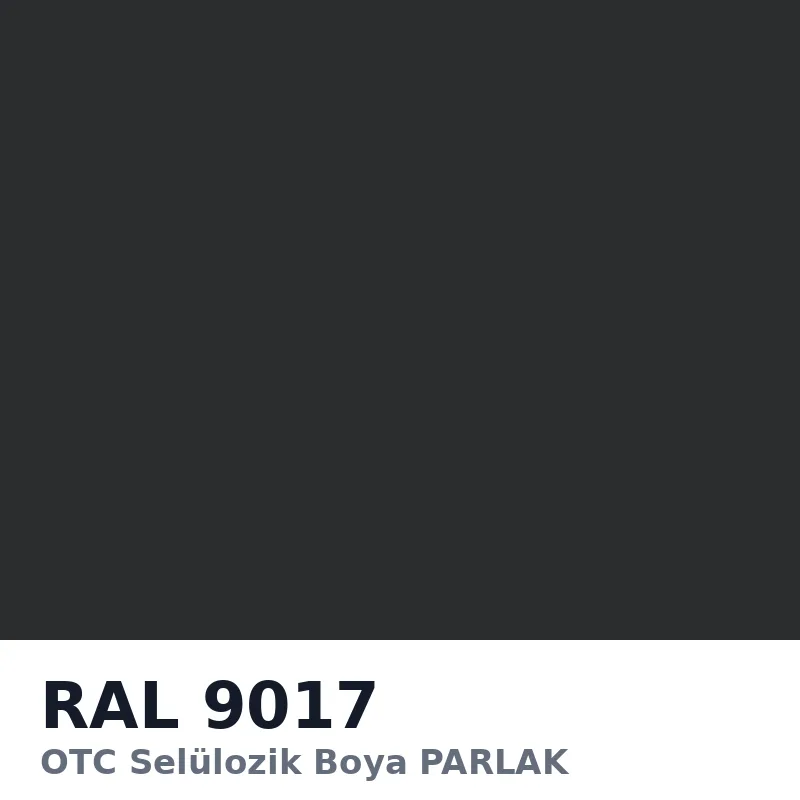 OTC Selülozik Boya PARLAK 18kg RAL9017