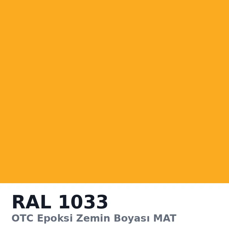 OTC Epoksi Zemin Boyası MAT 21kg + 3kg Takım RAL1033