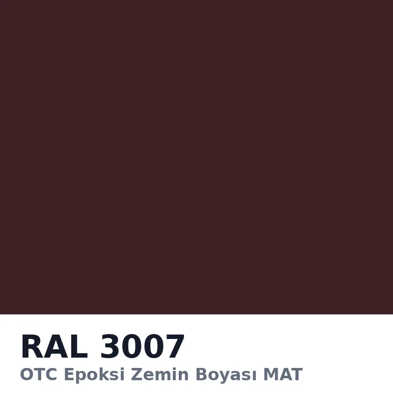 OTC Epoksi Zemin Boyası MAT 21kg + 3kg Takım RAL3007