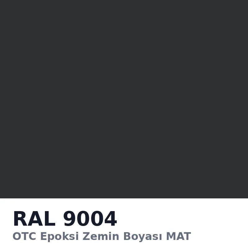 OTC Epoksi Zemin Boyası MAT 21kg + 3kg Takım RAL9004