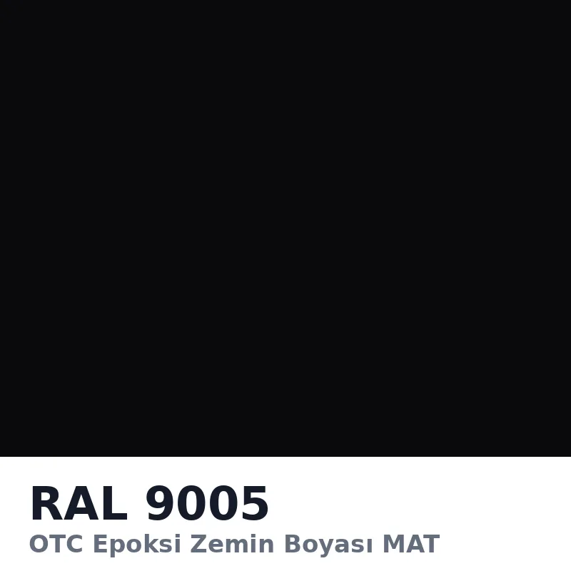 OTC Epoksi Zemin Boyası MAT 21kg + 3kg Takım RAL9005
