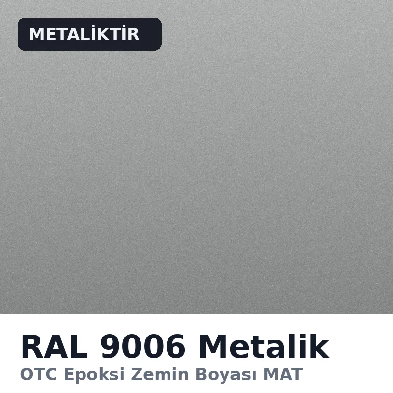 OTC Epoksi Zemin Boyası MAT 21kg + 3kg Takım RAL9006