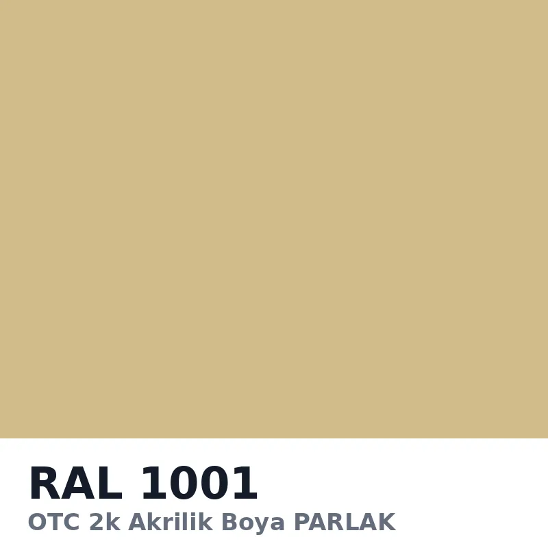 OTC 2k Akrilik Boya PARLAK 16 Kg RAL1001