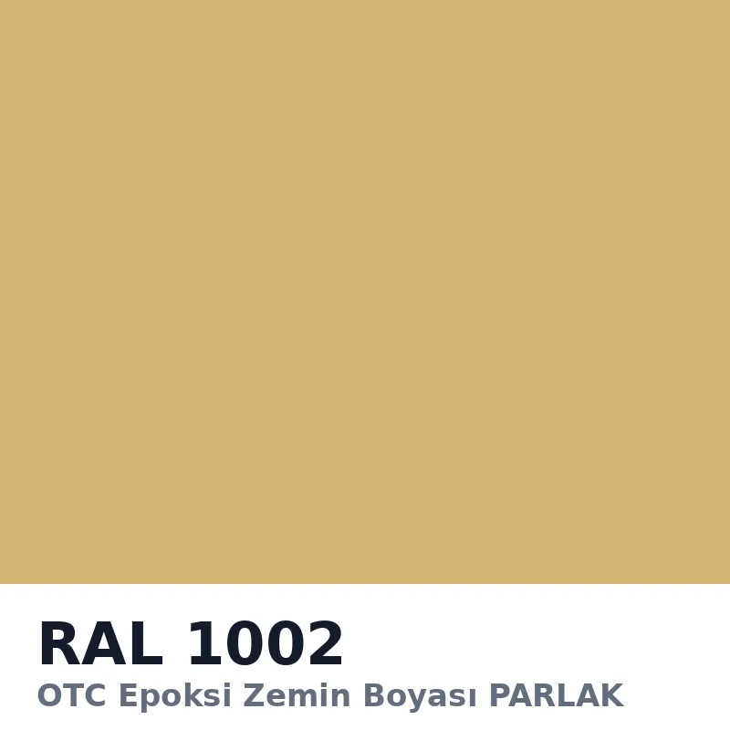 OTC Epoksi Zemin Boyası PARLAK 20kg + 4kg Takım RAL1002