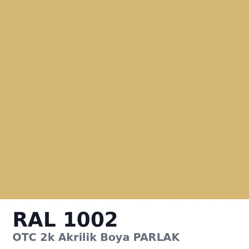OTC 2k Akrilik Boya PARLAK 16 Kg RAL1002