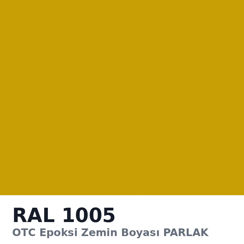 OTC Epoksi Zemin Boyası PARLAK 20kg + 4kg Takım RAL1005