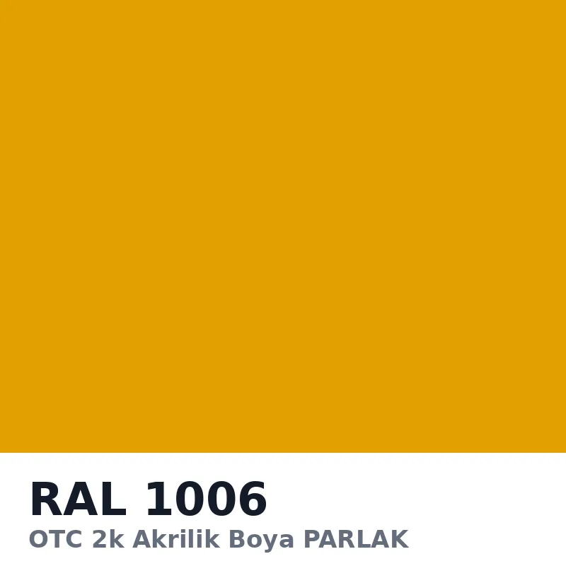 OTC 2k Akrilik Boya PARLAK 16 Kg RAL1006