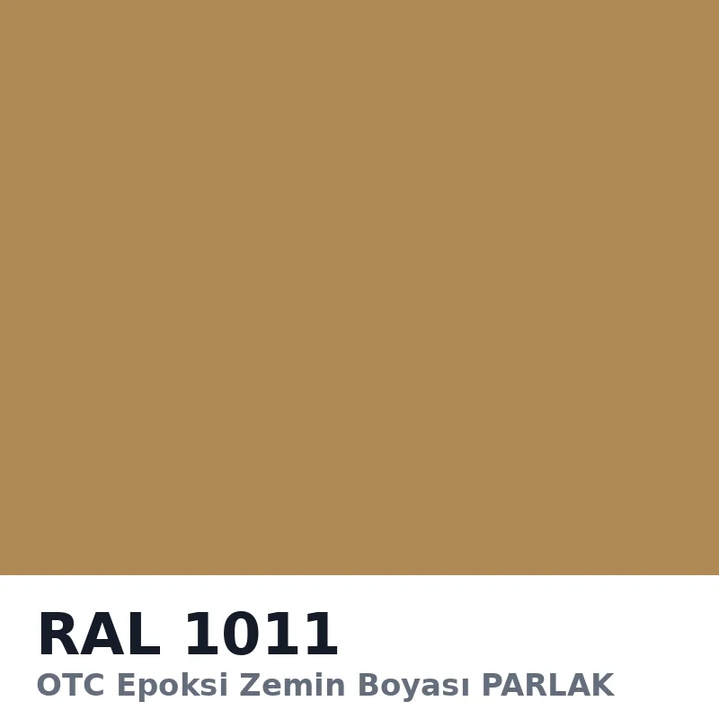 OTC Epoksi Zemin Boyası PARLAK 20kg + 4kg Takım RAL1011