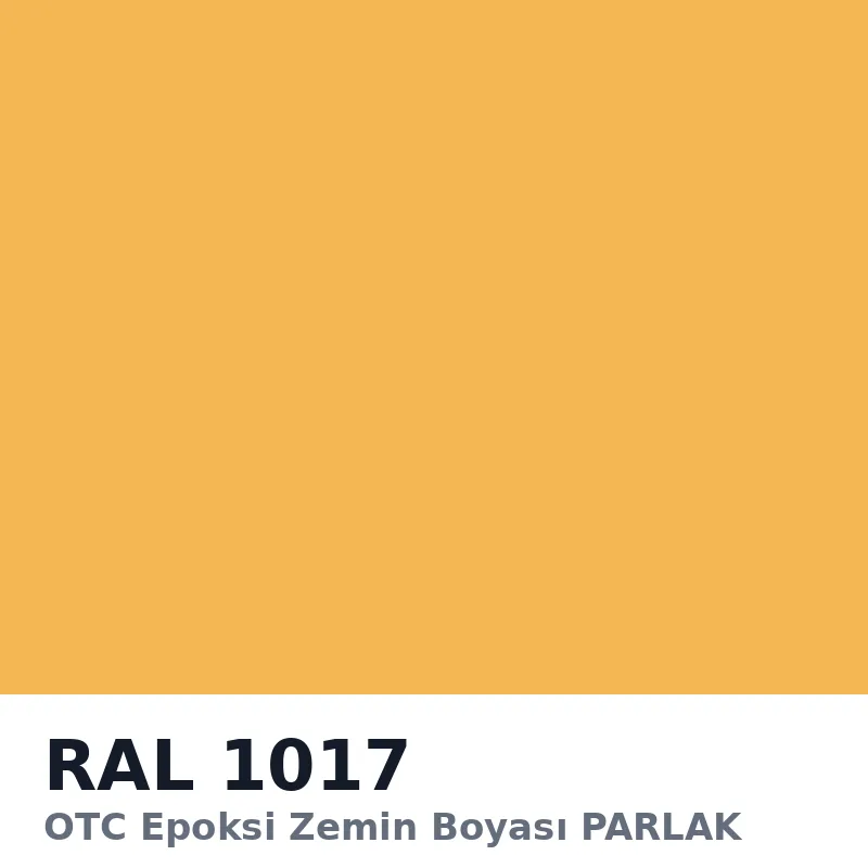 OTC Epoksi Zemin Boyası PARLAK 20kg + 4kg Takım RAL1017