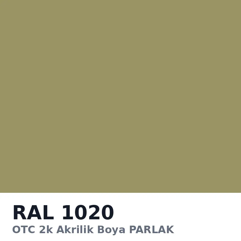 OTC 2k Akrilik Boya PARLAK 16 Kg RAL1020