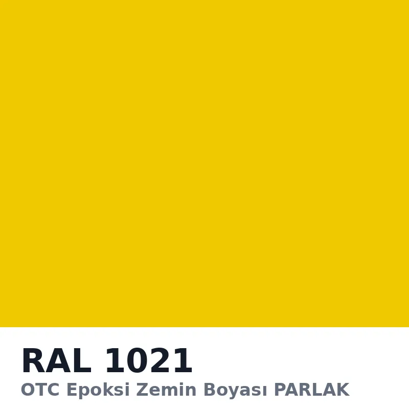 OTC Epoksi Zemin Boyası PARLAK 20kg + 4kg Takım RAL1021
