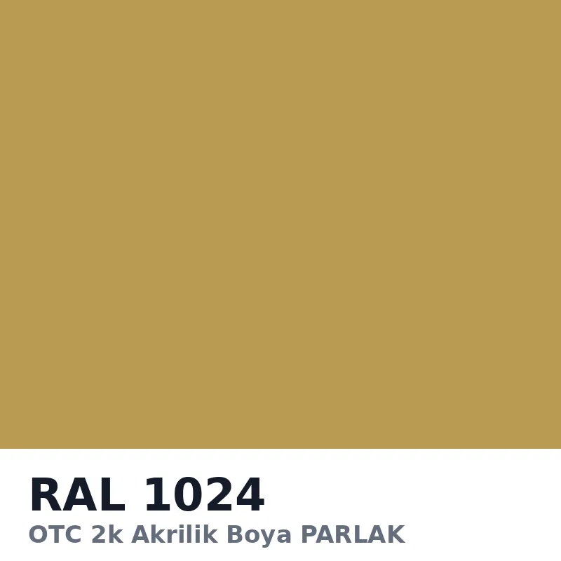 OTC 2k Akrilik Boya PARLAK 16 Kg RAL1024
