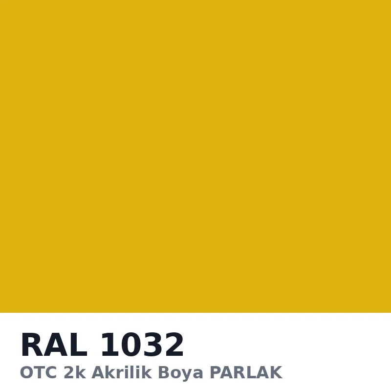 OTC 2k Akrilik Boya PARLAK 16 Kg RAL1032