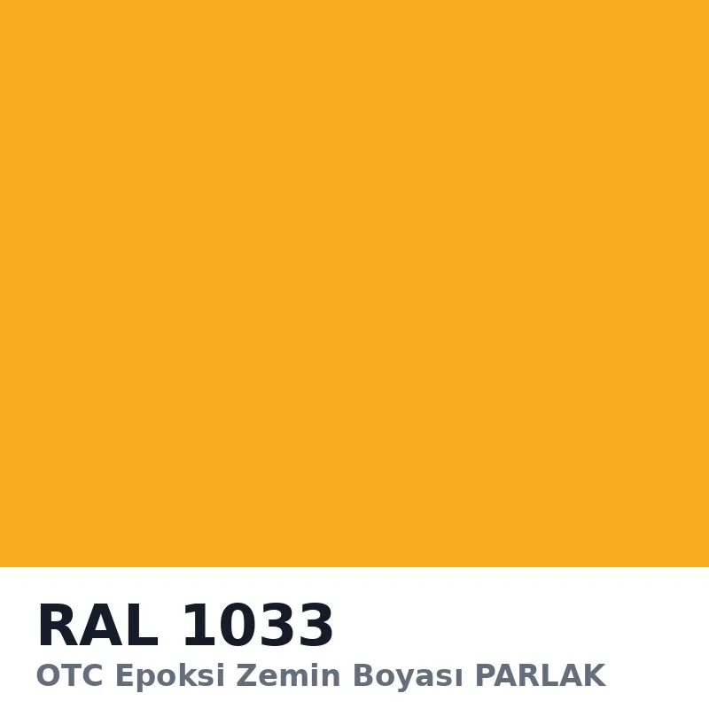 OTC Epoksi Zemin Boyası PARLAK 20kg + 4kg Takım RAL1033