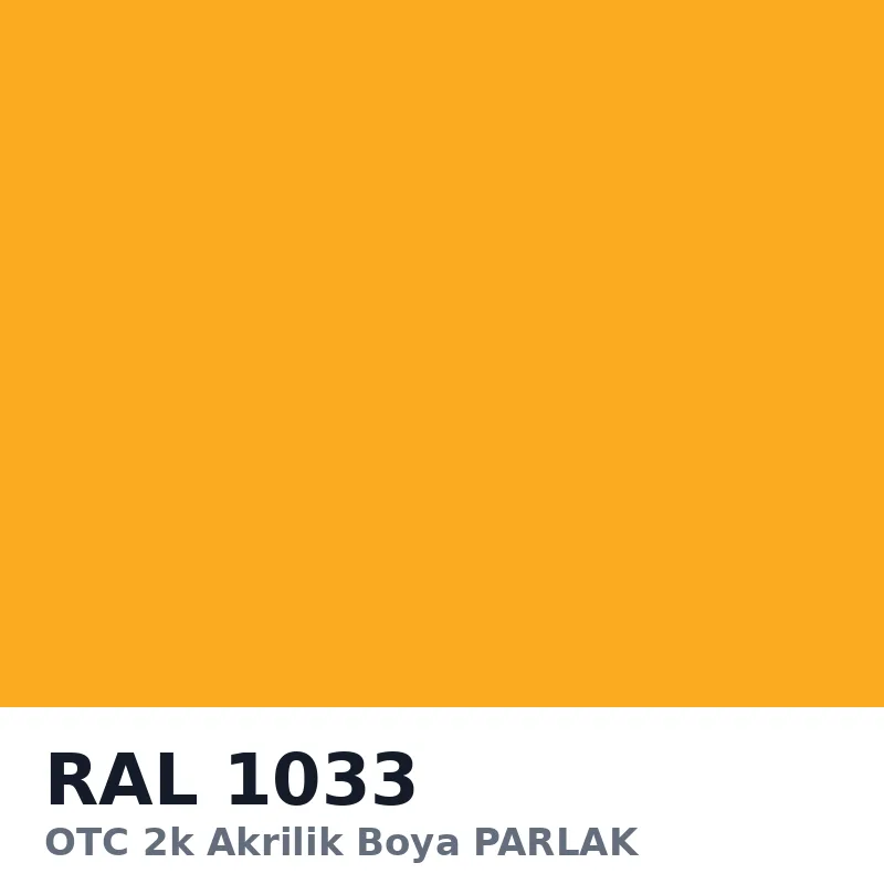 OTC 2k Akrilik Boya PARLAK 16 Kg RAL1033