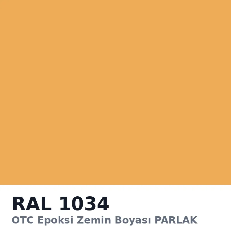 OTC Epoksi Zemin Boyası PARLAK 20kg + 4kg Takım RAL1034